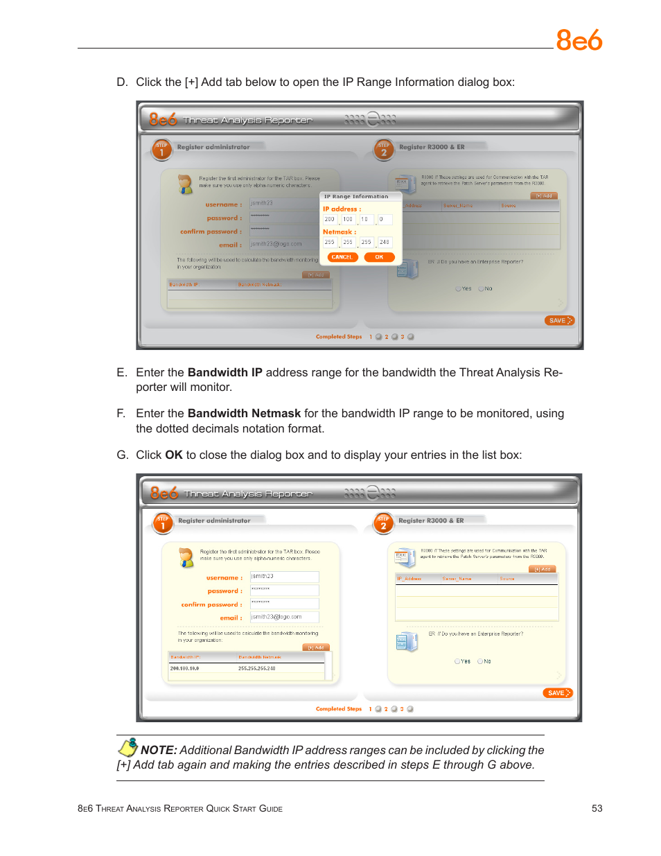 8e6 Technologies Threat Analysis Reporter TAR User Manual | Page 57 / 76