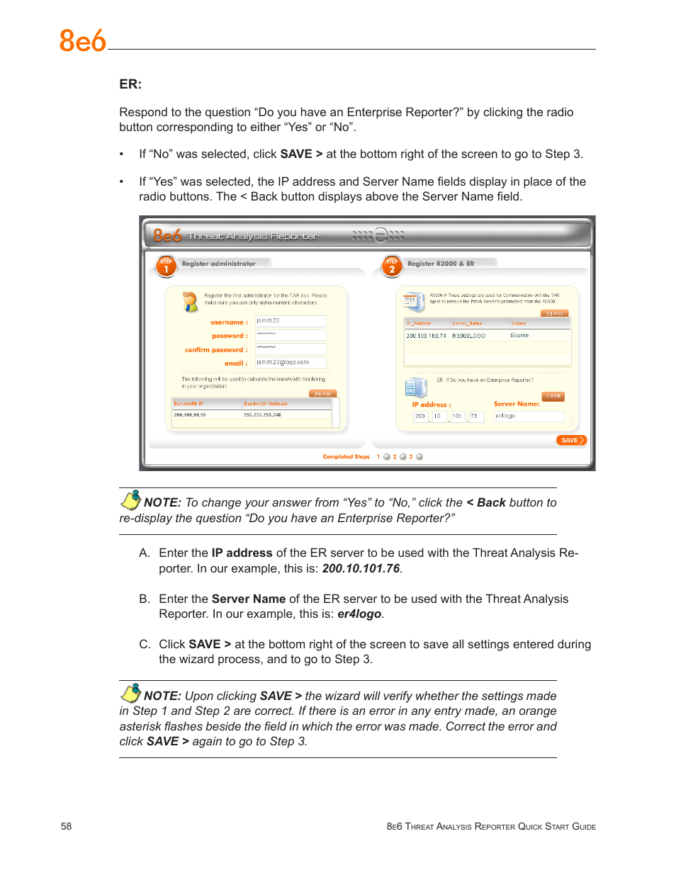 8e6 Technologies Threat Analysis Reporter TAR User Manual | Page 62 / 76