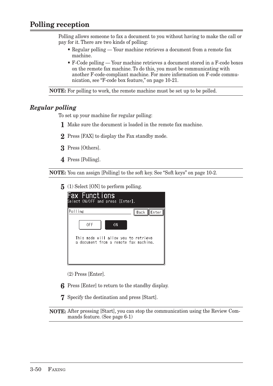 Polling reception | Muratec MX-2030 User Manual | Page 132 / 396