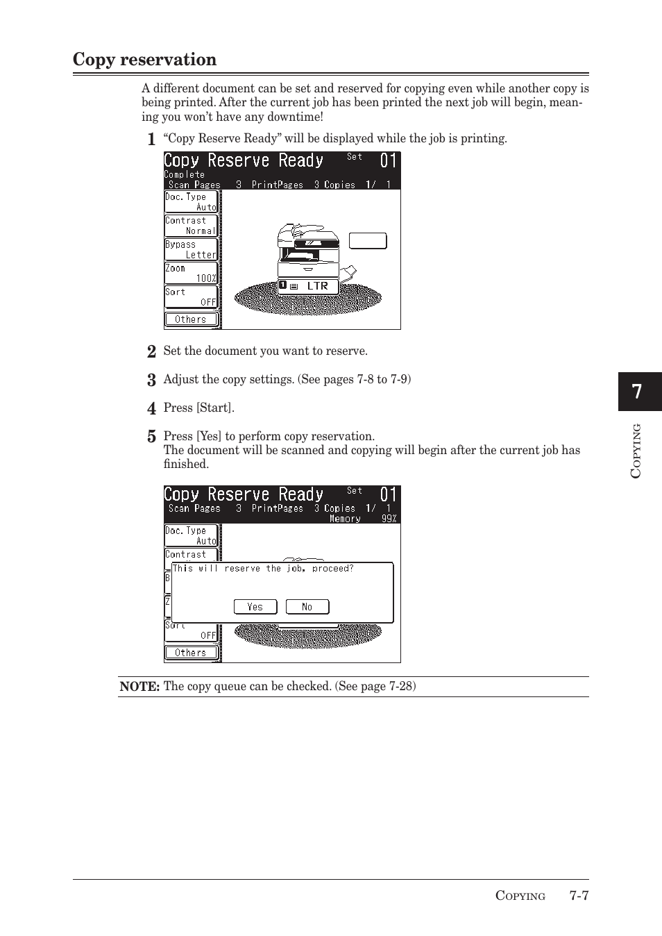 Copy reservation | Muratec MX-2030 User Manual | Page 239 / 396