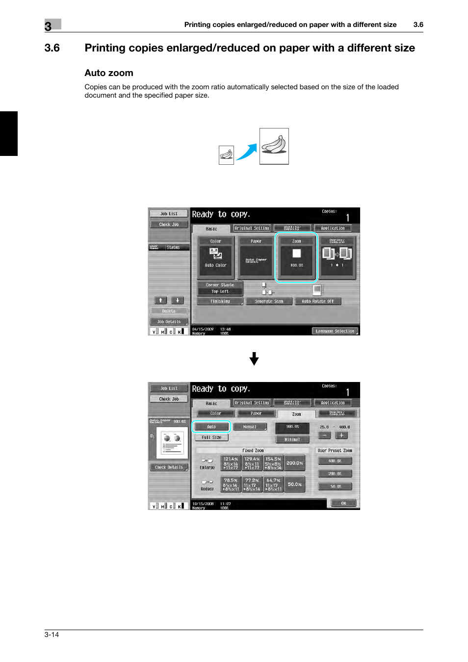Auto zoom | 321 Studios Muratec MFX-C2828 User Manual | Page 149 / 292