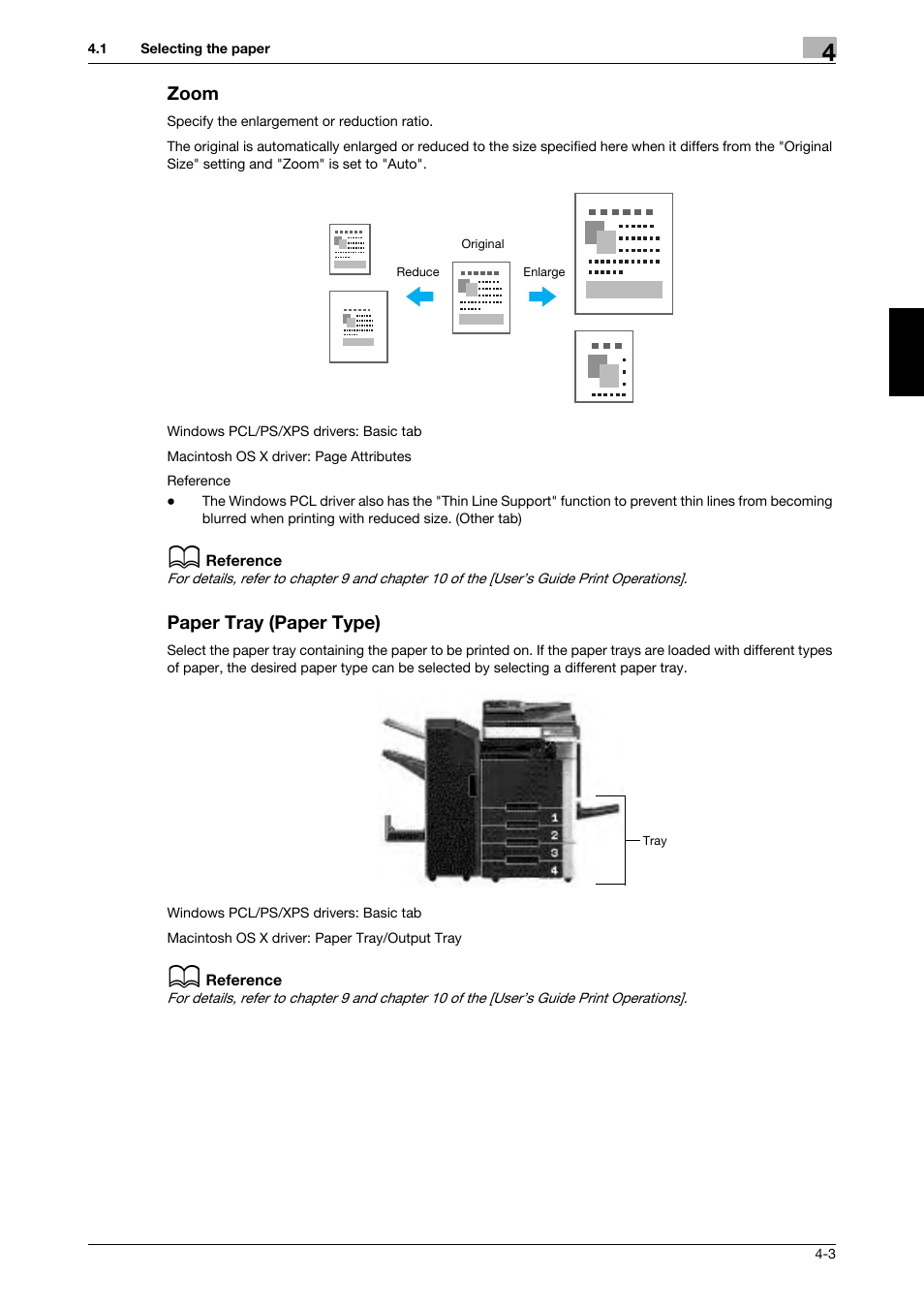 Zoom, Paper tray (paper type), Zoom -3 paper tray (paper type) -3 | 321 Studios Muratec MFX-C2828 User Manual | Page 176 / 292