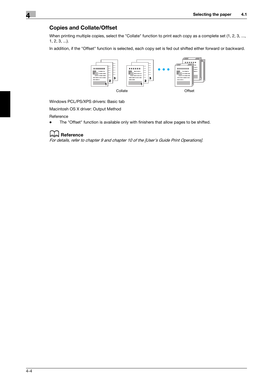 Copies and collate/offset, Copies and collate/offset -4 | 321 Studios Muratec MFX-C2828 User Manual | Page 177 / 292