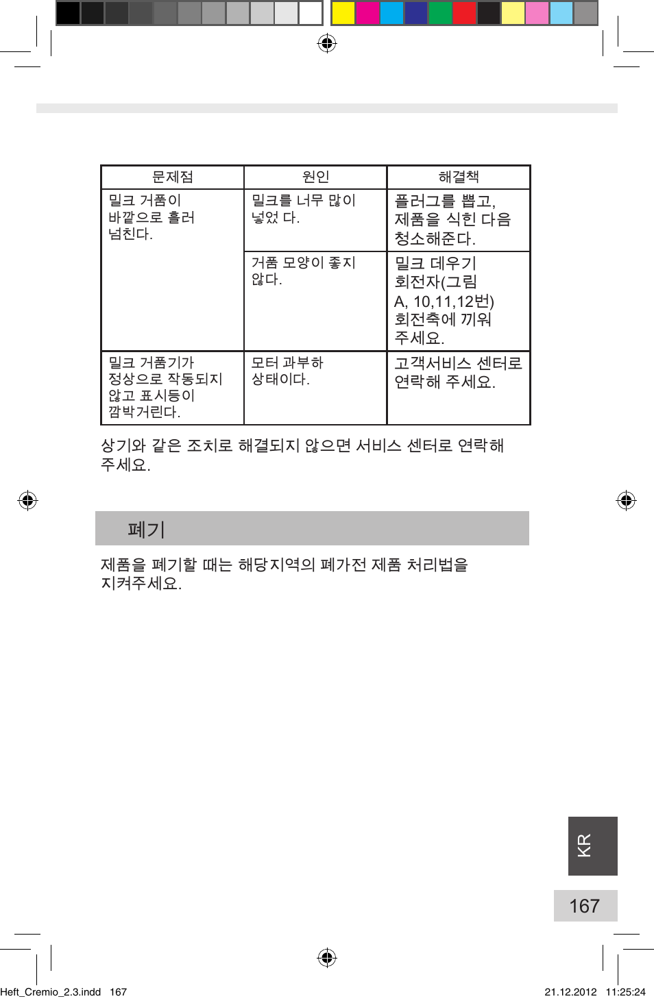 Melitta Cremio User Manual | Page 169 / 172