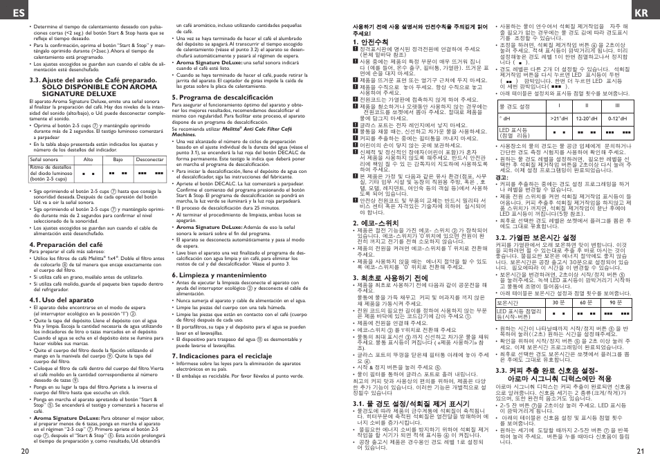 Melitta Aroma Signature deluxe User Manual | Page 11 / 19
