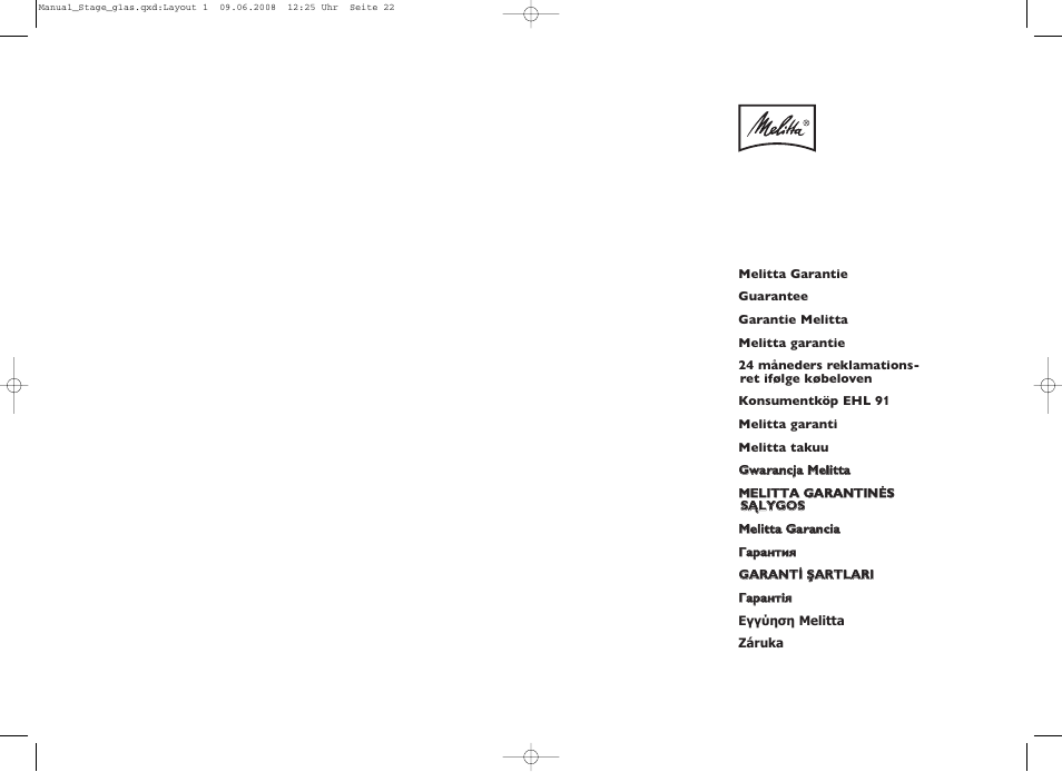 Melitta Stage User Manual | Page 11 / 16