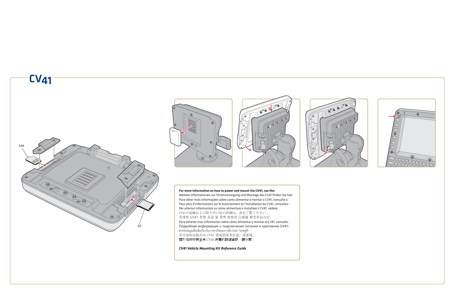 Cv41 | Intermec CV41 User Manual | Page 2 / 2