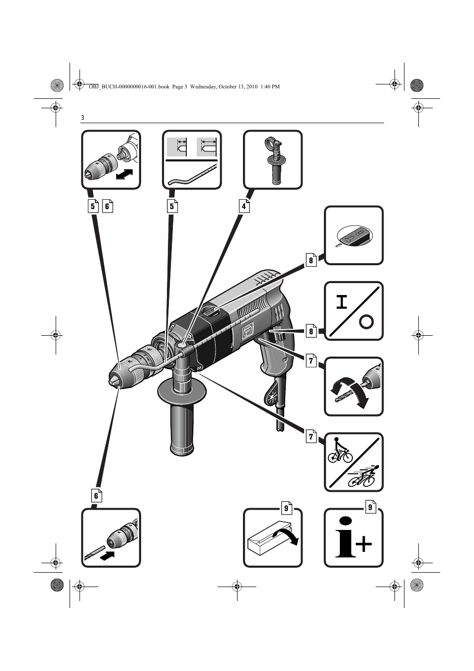 Fein DSeu 638 User Manual | Page 3 / 112