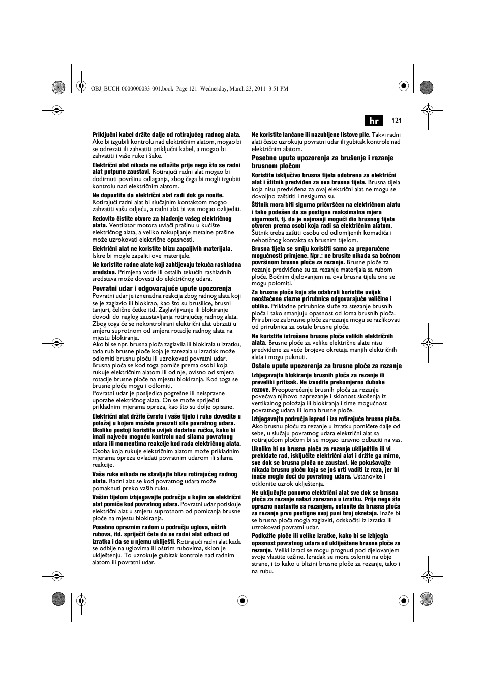 Fein WSG 25-230 User Manual | Page 121 / 191