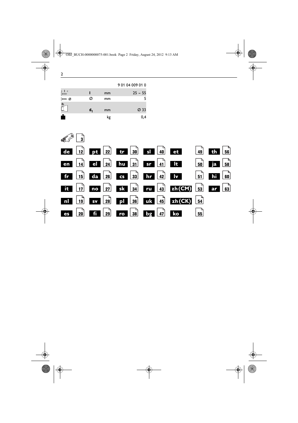 Fein ASCT18M магазин User Manual | Page 2 / 63