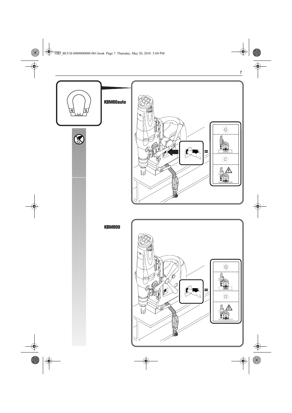 Fein KBM80auto User Manual | Page 7 / 148