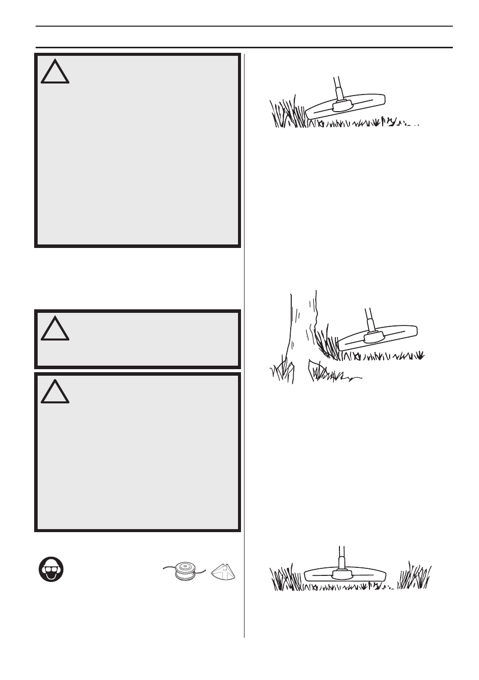 Techniques de travail | Husqvarna 122LD User Manual | Page 151 / 642
