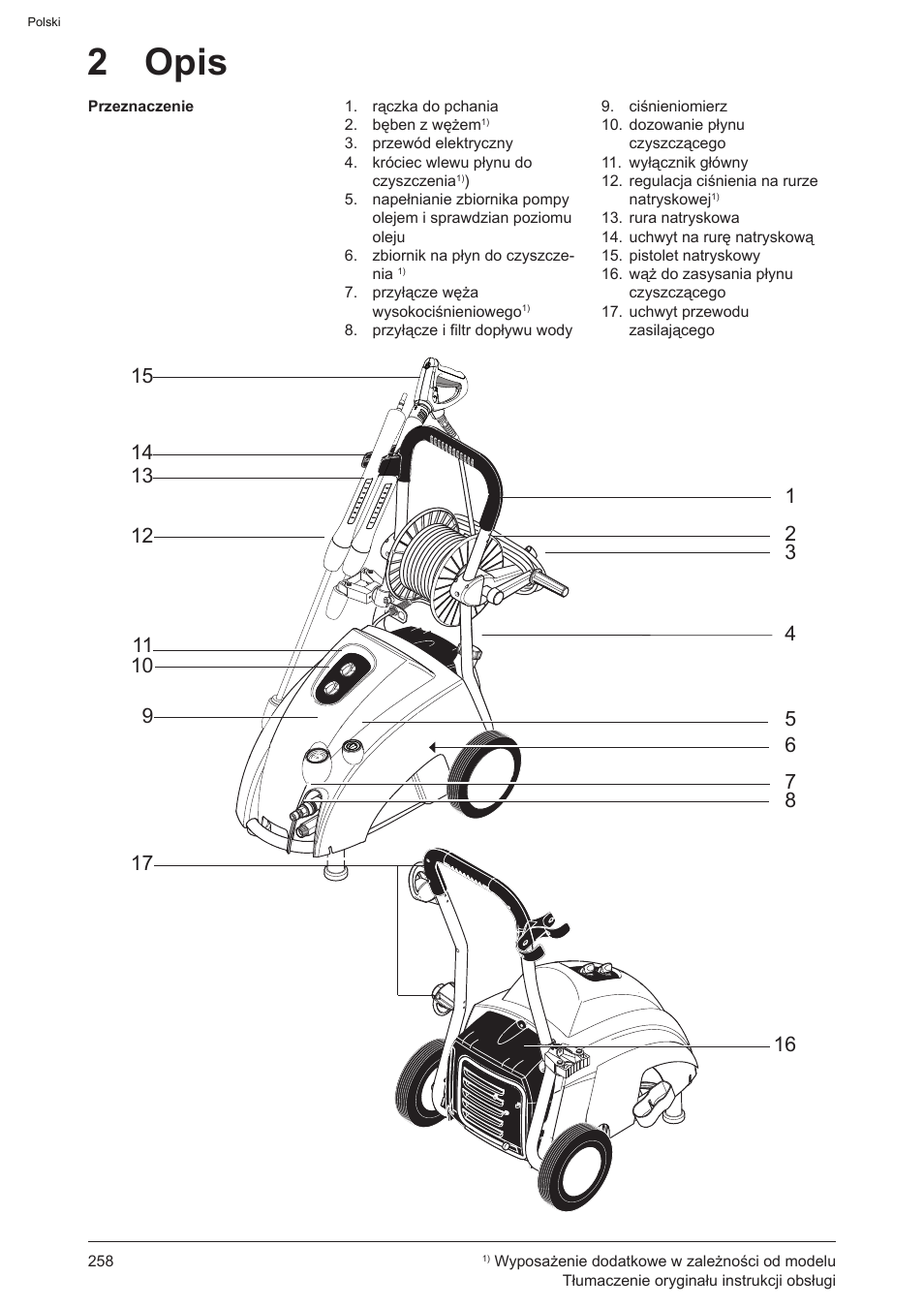 2 opis | Graco AquaMax-E 3050 User Manual | Page 258 / 396