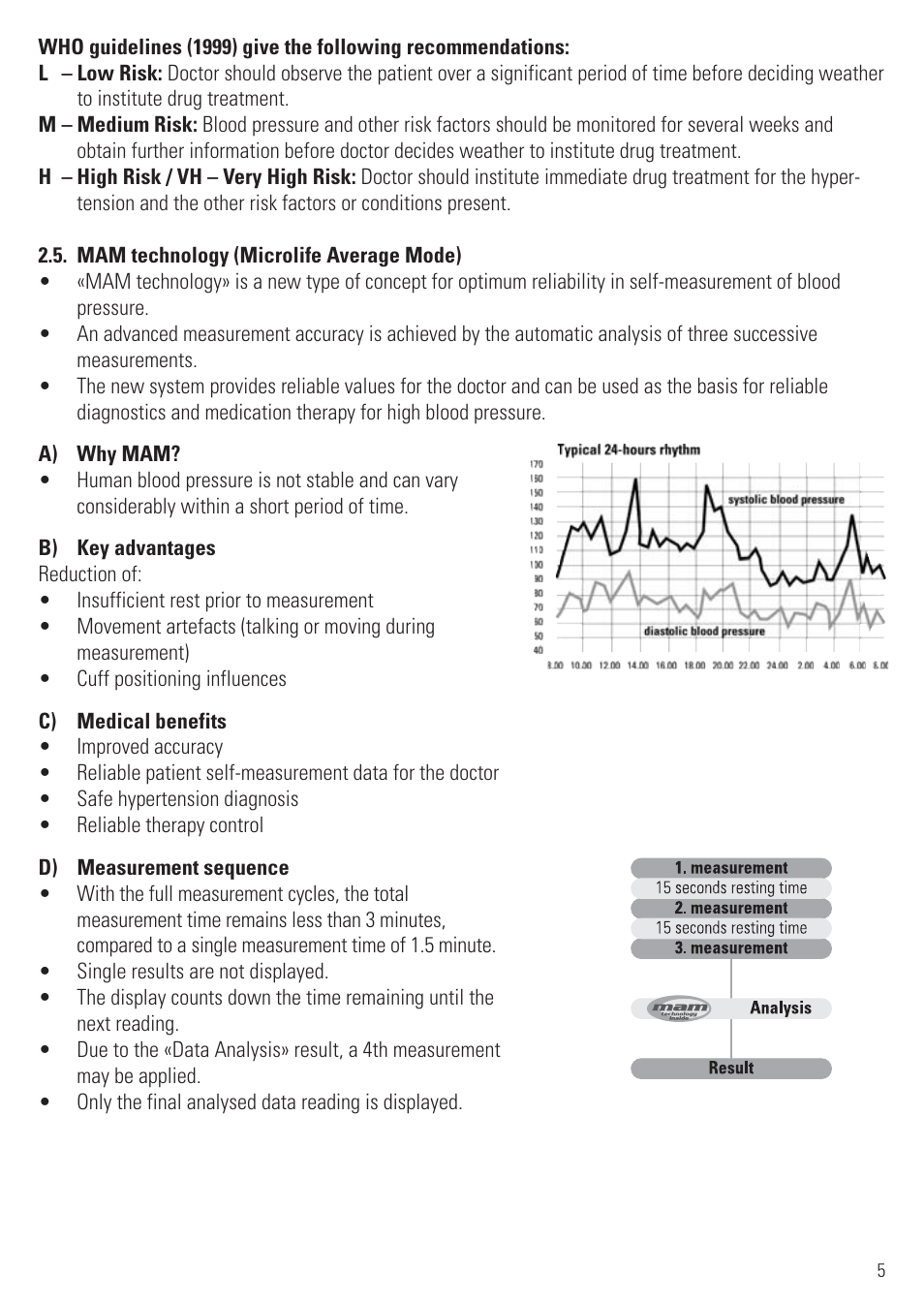Microlife BP RM 100 User Manual | Page 8 / 66