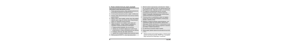 Pomiar ci¶nienia krwi przy u¿yciu przyrz±du | Microlife BP A90 User Manual | Page 68 / 153