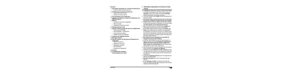 Microlife BP A100 User Manual | Page 11 / 105