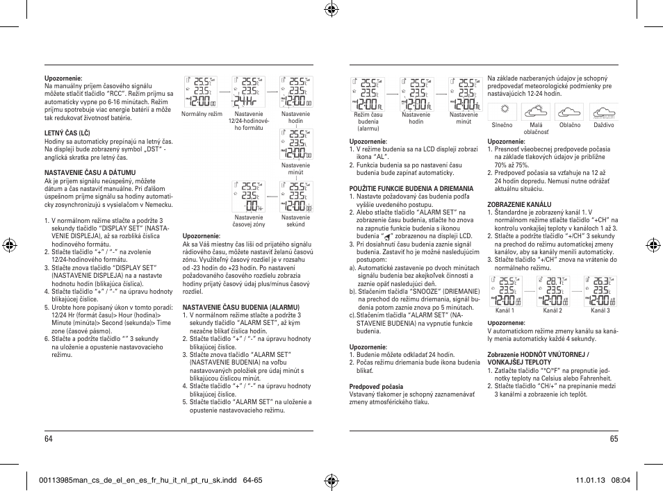 Hama EWS-880 User Manual | Page 33 / 38