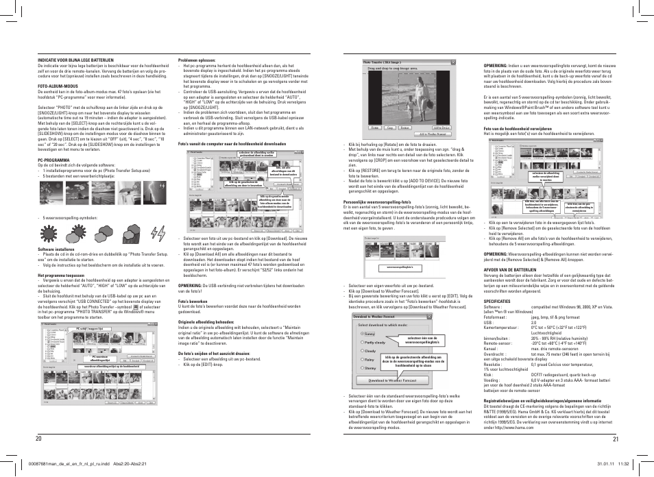 Hama EWS-1200 User Manual | Page 11 / 18
