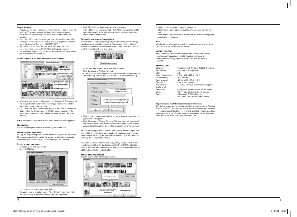 Hama EWS-1200 User Manual | Page 6 / 18