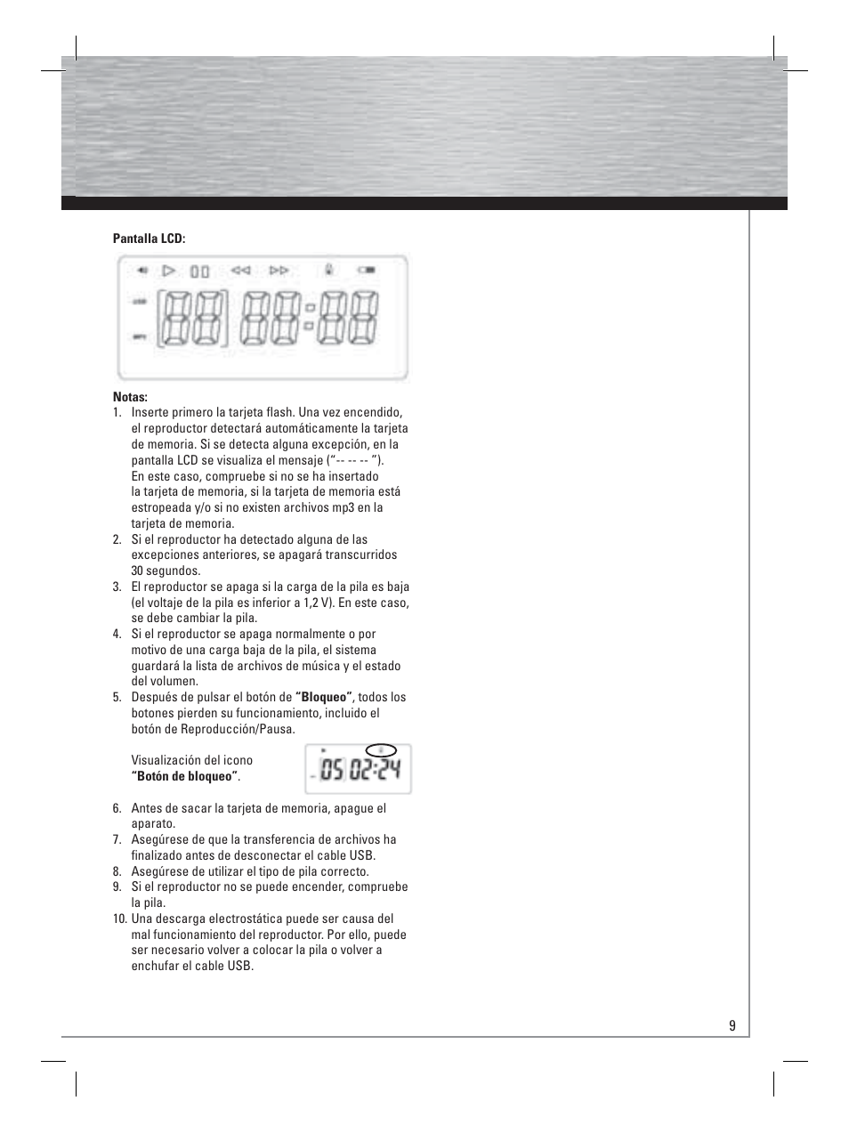 Hama Card Reader with MP3 Player User Manual | Page 10 / 40