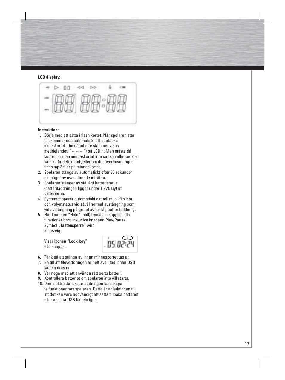 Hama Card Reader with MP3 Player User Manual | Page 18 / 40