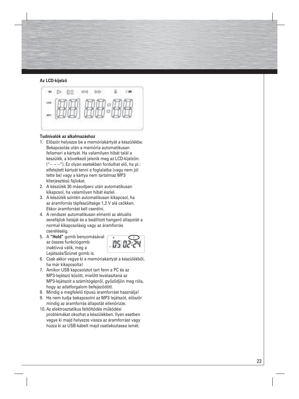 Hama Card Reader with MP3 Player User Manual | Page 24 / 40