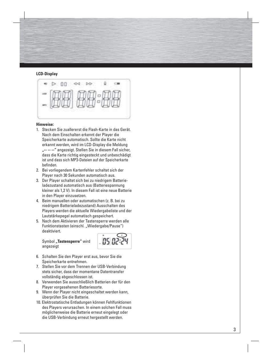 Hama Card Reader with MP3 Player User Manual | Page 4 / 40