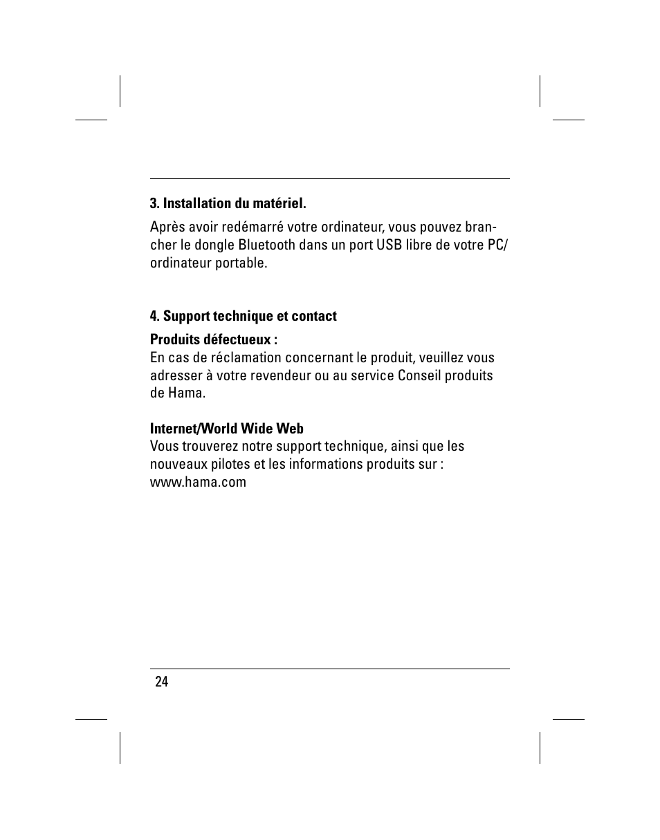 Hama Nano Bluetooth USB Adapter User Manual | Page 25 / 106