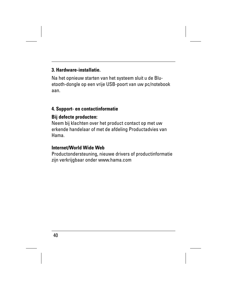 Hama Nano Bluetooth USB Adapter User Manual | Page 41 / 106