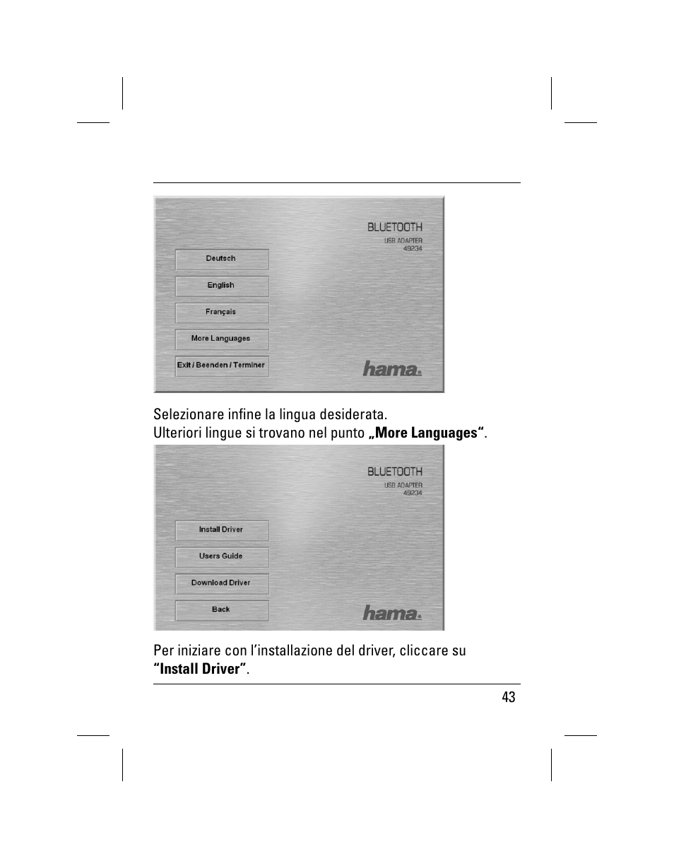 Hama Nano Bluetooth USB Adapter User Manual | Page 44 / 106