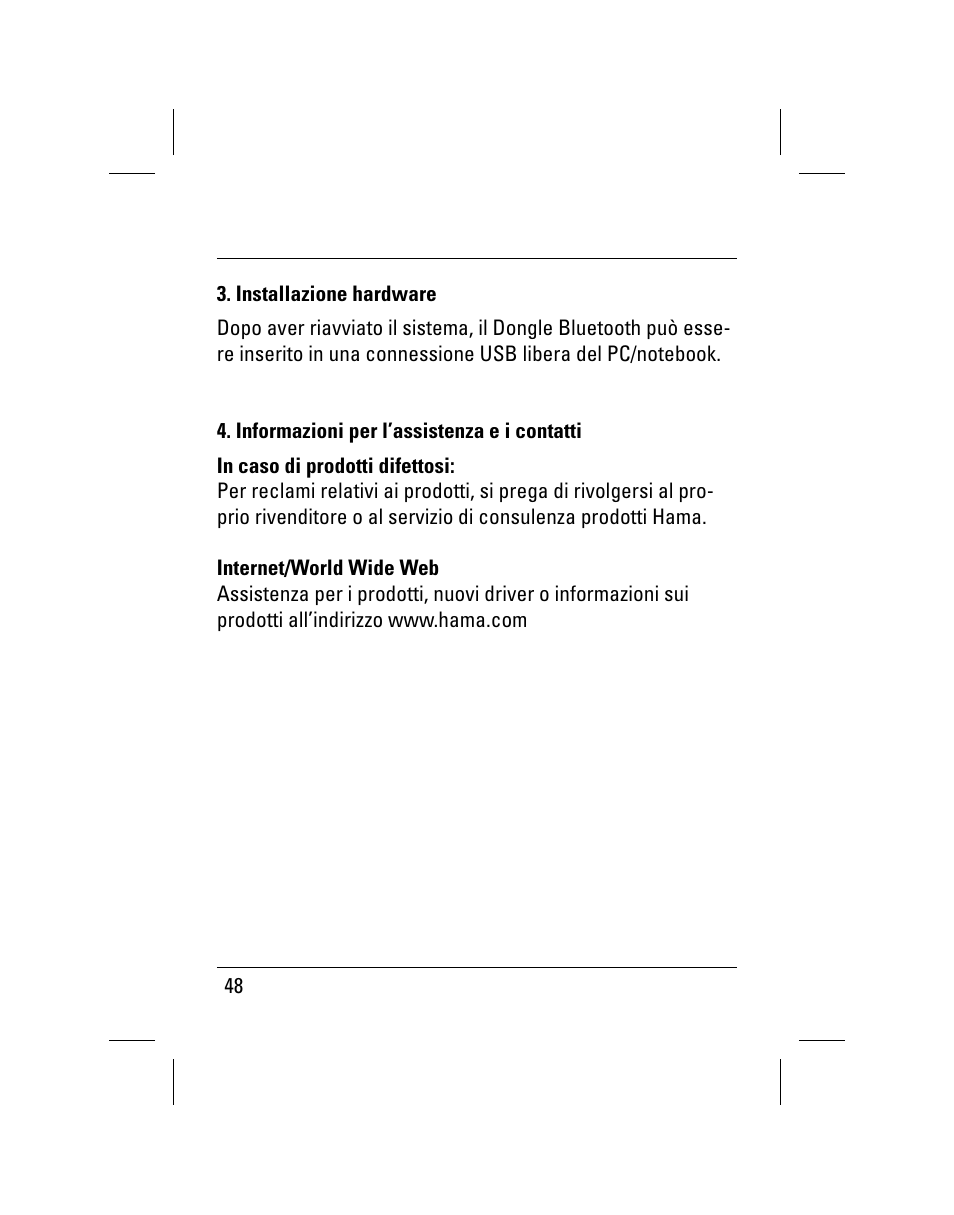 Hama Nano Bluetooth USB Adapter User Manual | Page 49 / 106