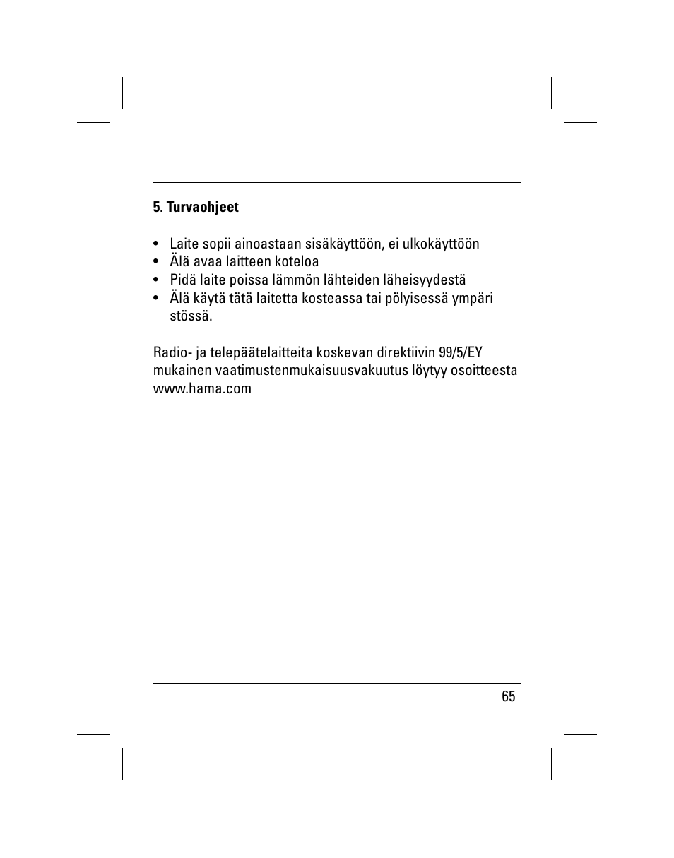 Hama Nano Bluetooth USB Adapter User Manual | Page 66 / 106