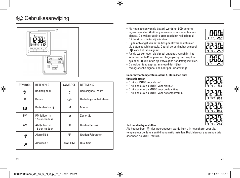 Ogebruiksaanwijzing | Hama RC200 User Manual | Page 11 / 26