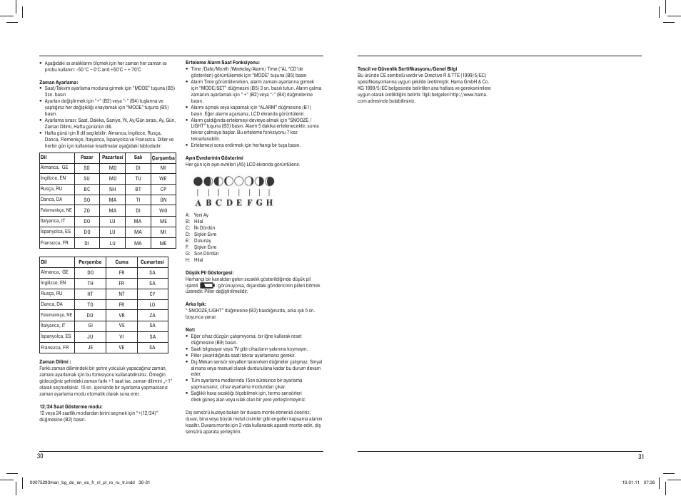 Hama EWS-500 User Manual | Page 16 / 19