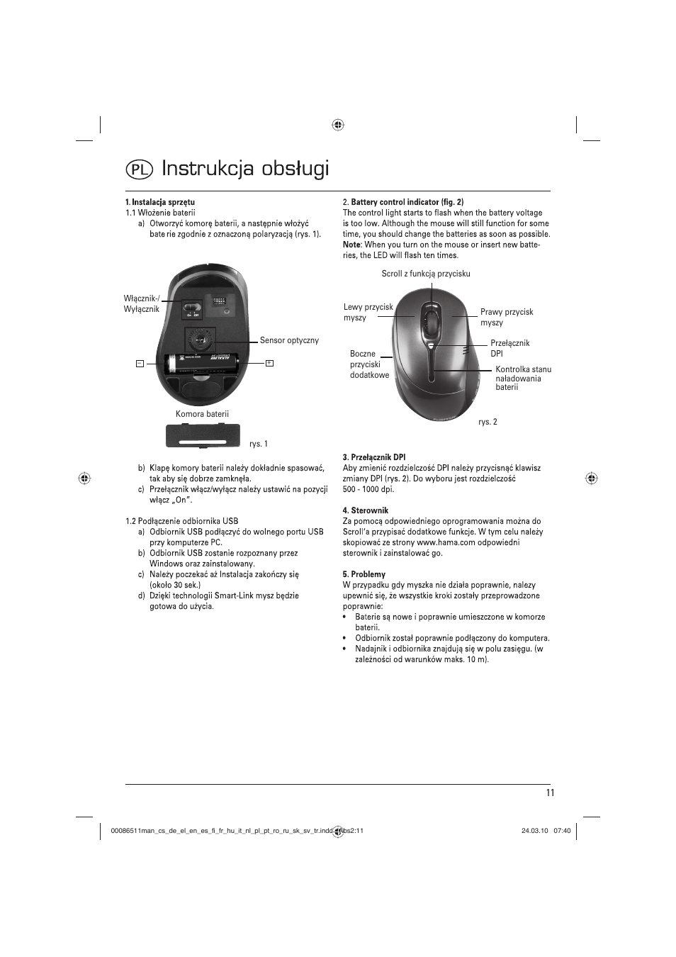 Hama AM 8000 User Manual | Page 12 / 22