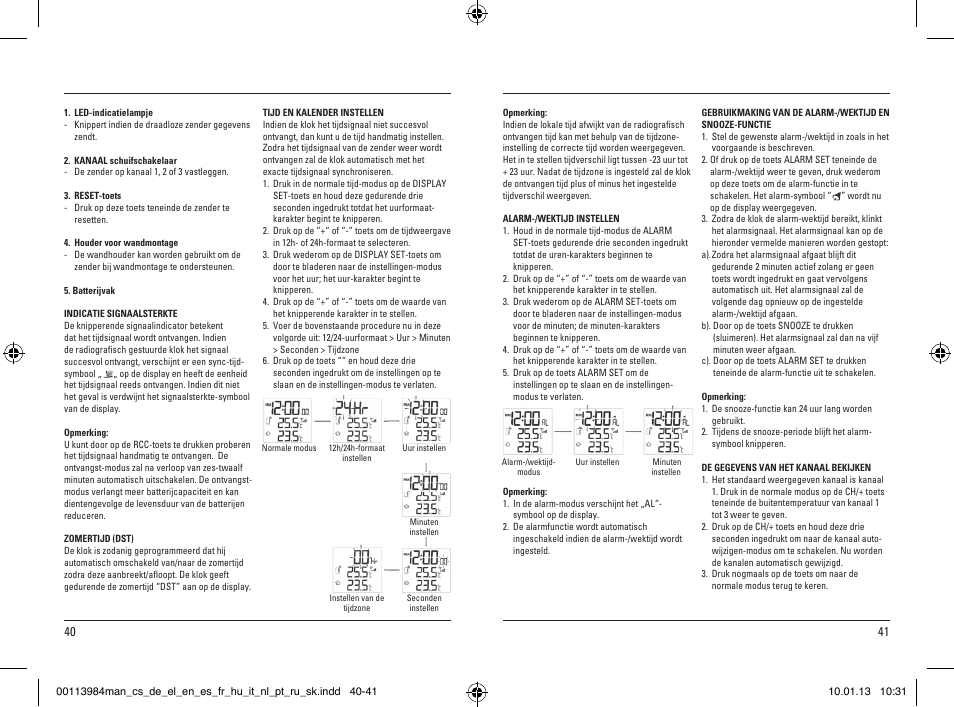Hama EWS-870 User Manual | Page 21 / 38