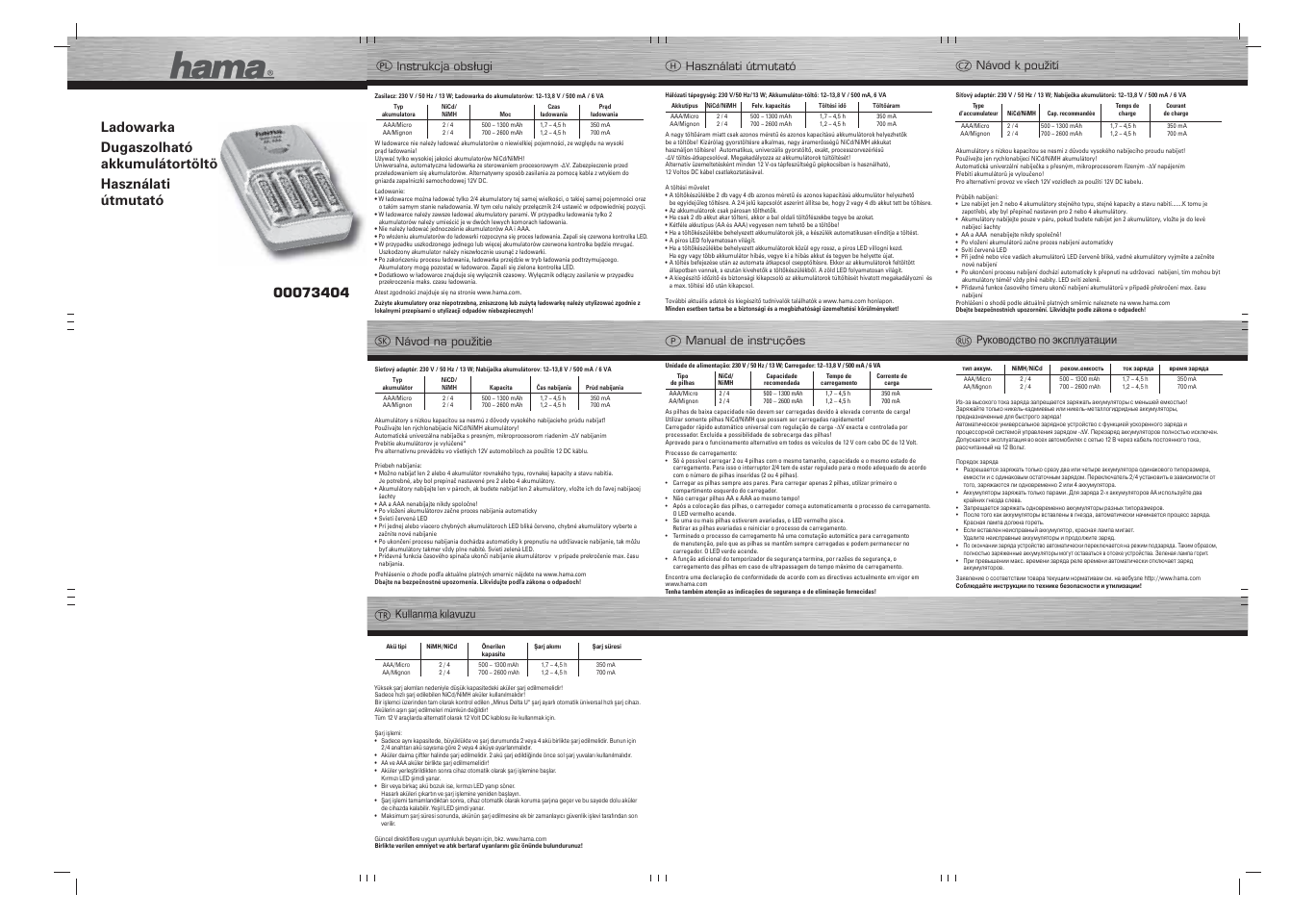 Hama Delta Load 2-4 Fast Charger User Manual | Page 2 / 2