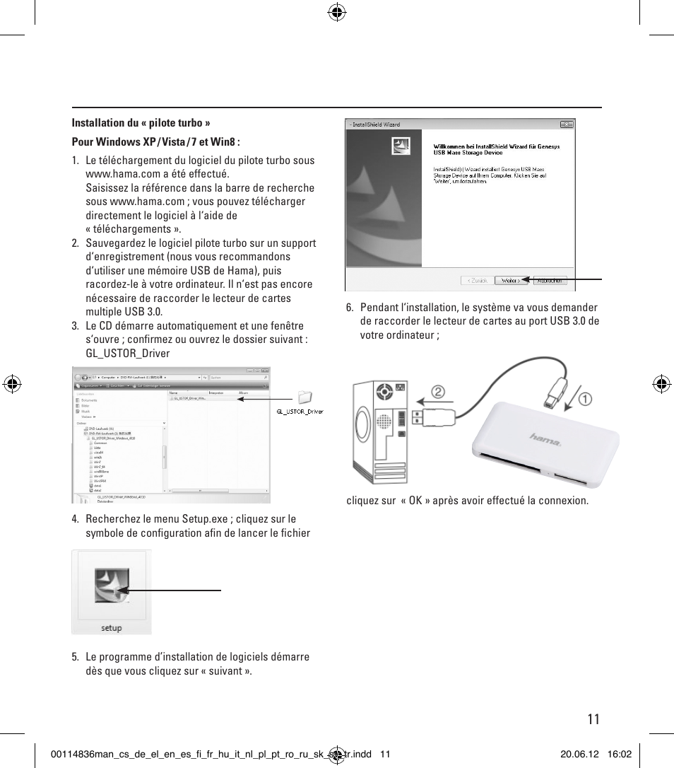 Hama Card Reader SuperSpeed Slim User Manual | Page 11 / 70