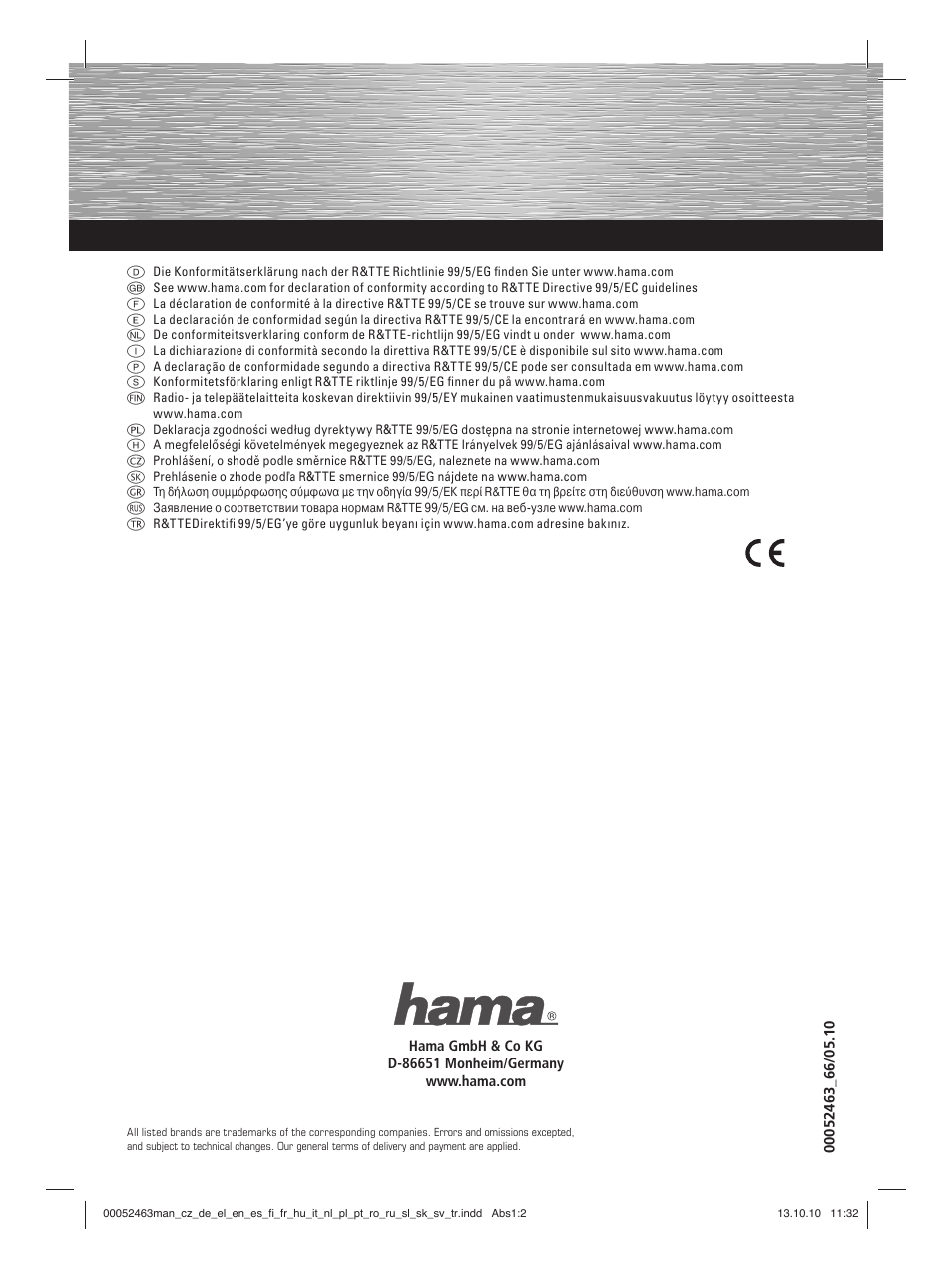 Hama M640 User Manual | 21 pages