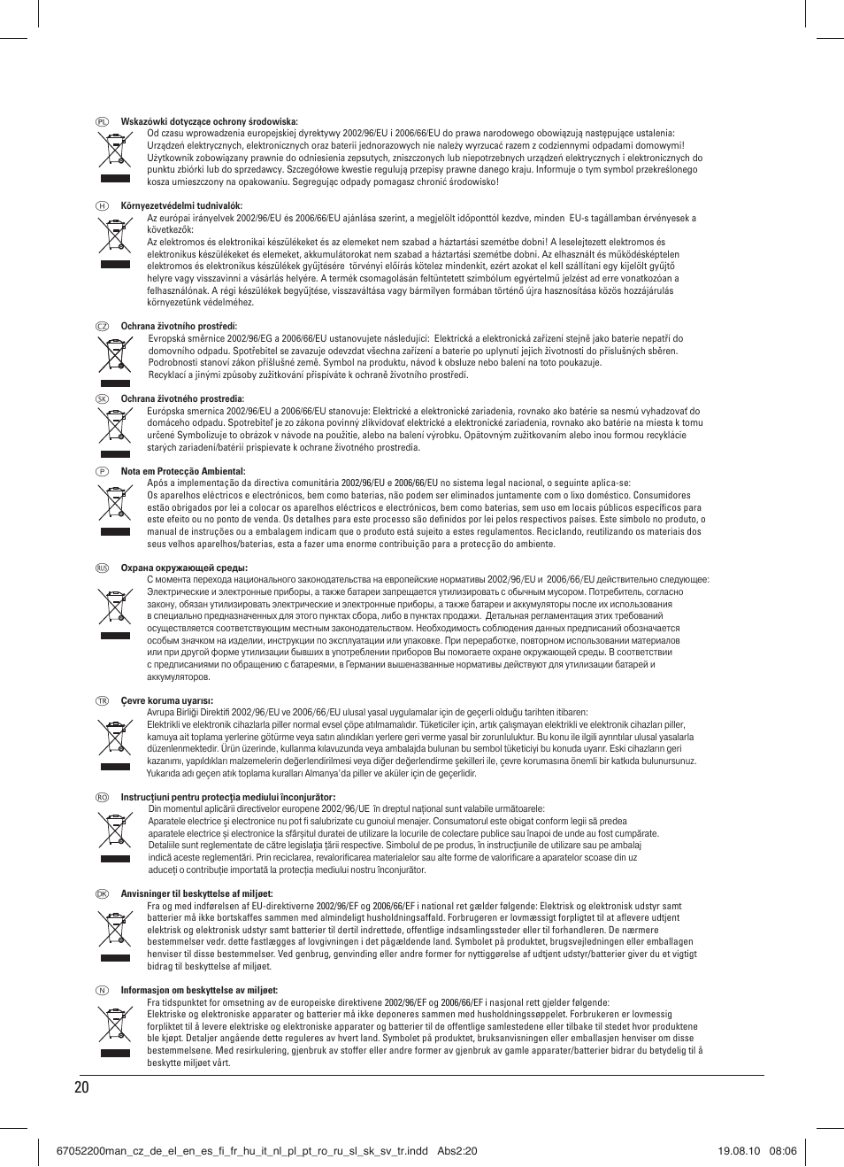 Hama SL710 User Manual | Page 21 / 21