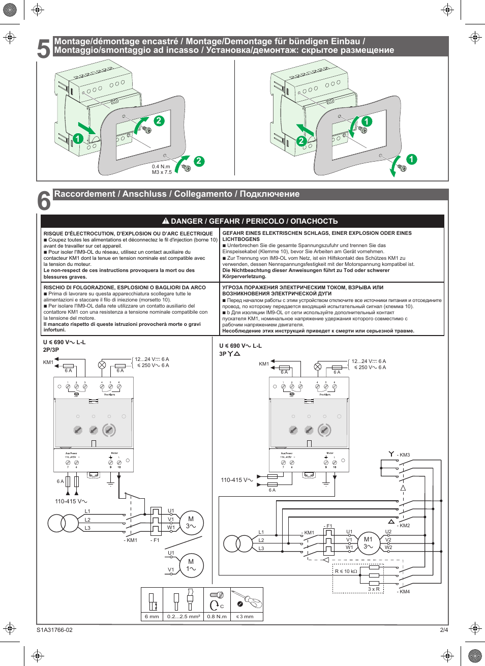 Schneider Electric Vigilohm IM9-OL User Manual | Page 6 / 10
