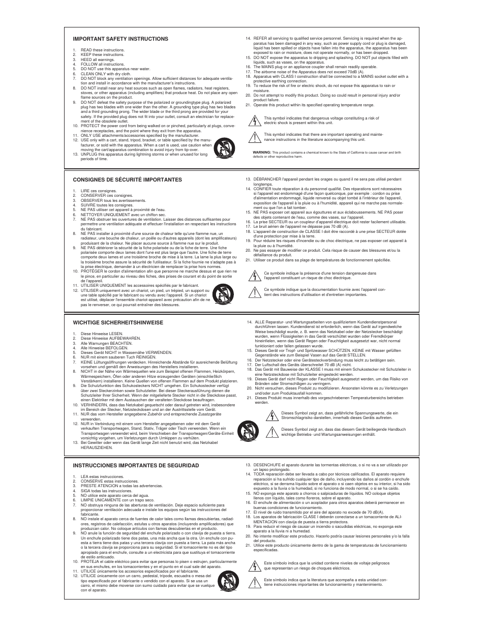 Shure GLXD4 Wireless Receiver User Manual | Page 3 / 96