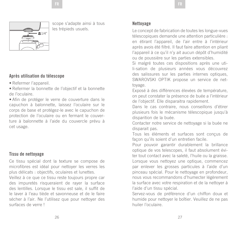 Swarovski Optik CTS User Manual | Page 14 / 53