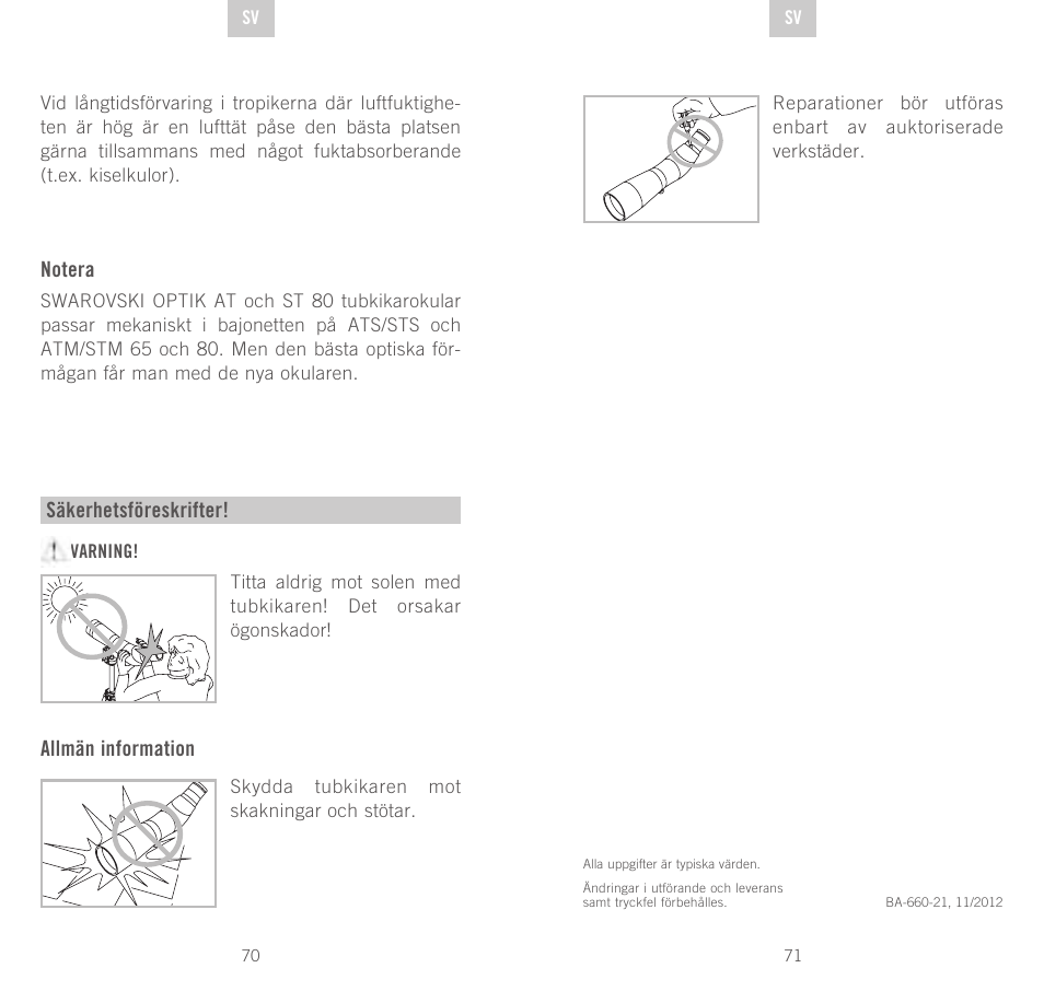 Swarovski Optik STS User Manual | Page 36 / 57