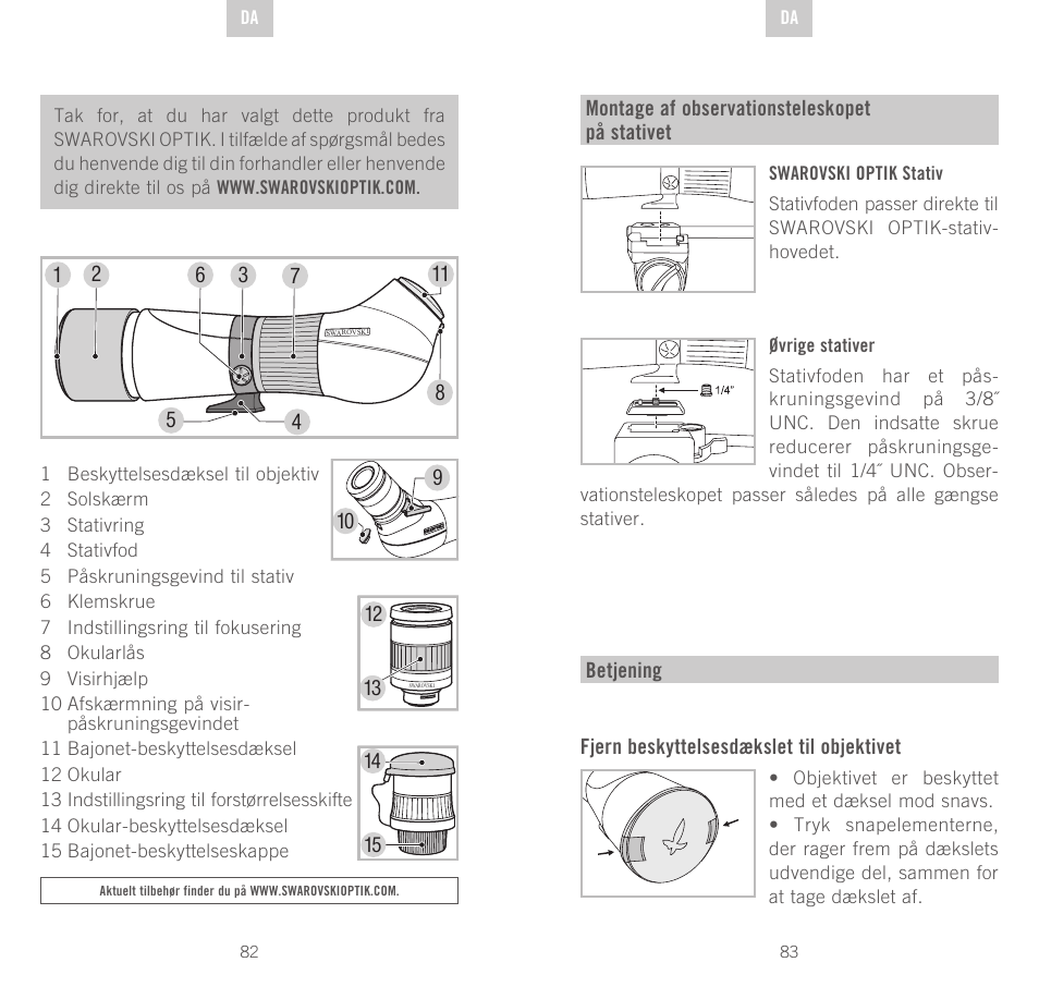 Swarovski Optik STS User Manual | Page 42 / 57