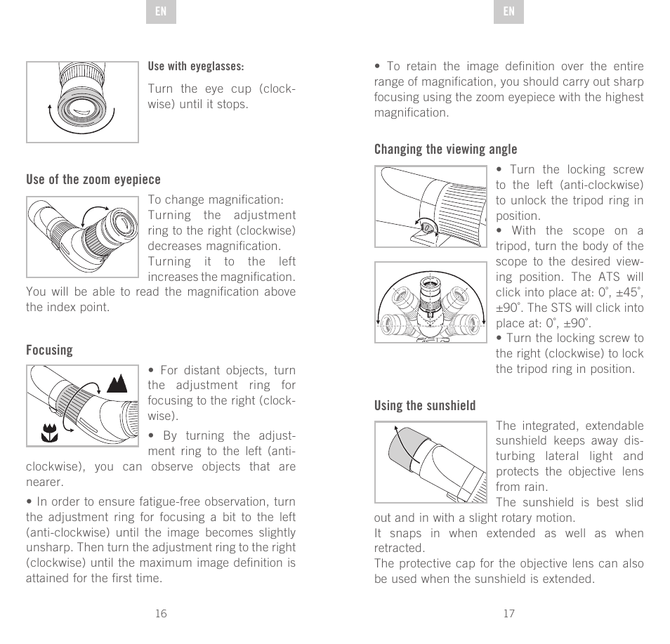 Swarovski Optik STS User Manual | Page 9 / 57