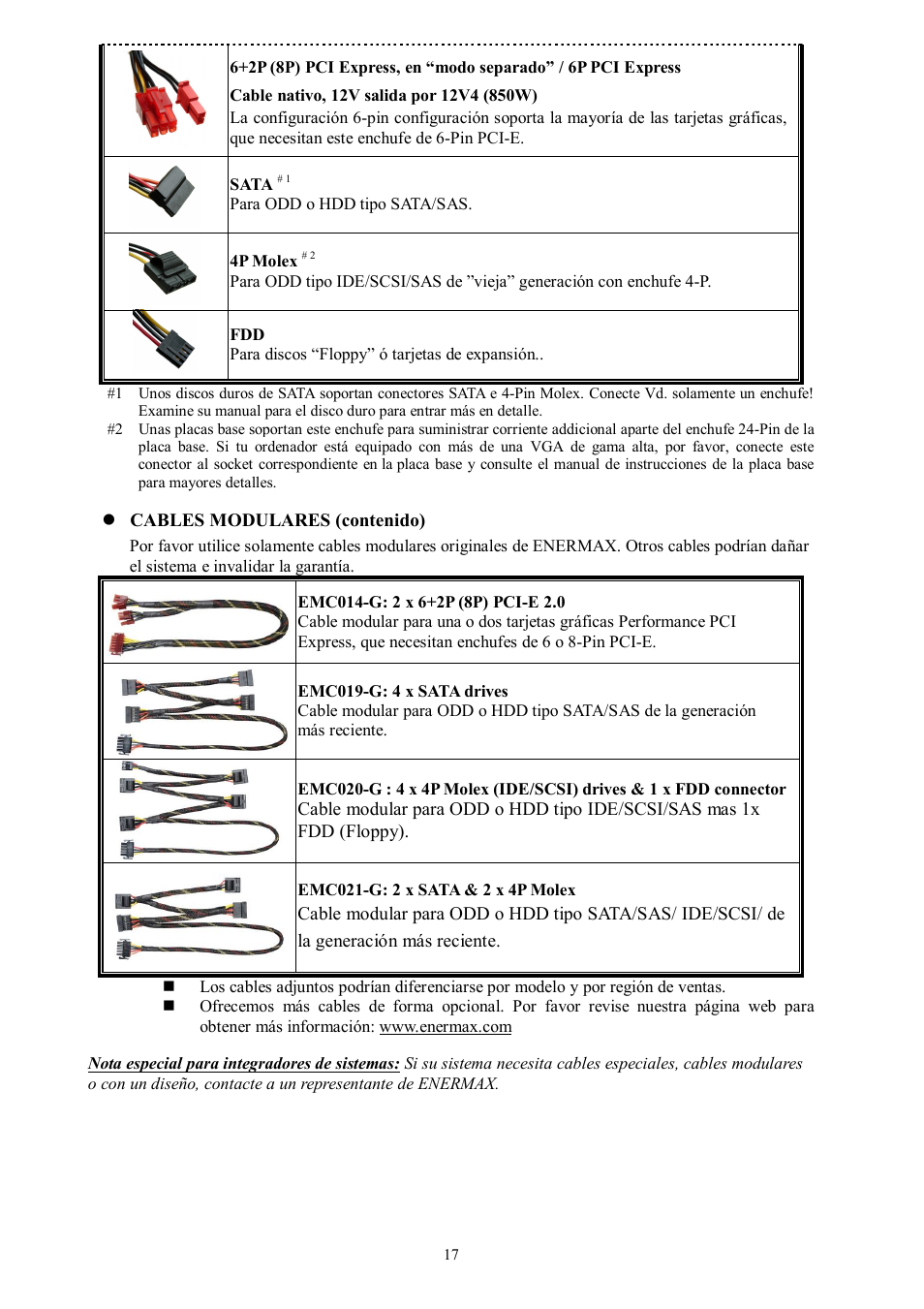 Enermax Platimax EPM850EWT User Manual | Page 19 / 40