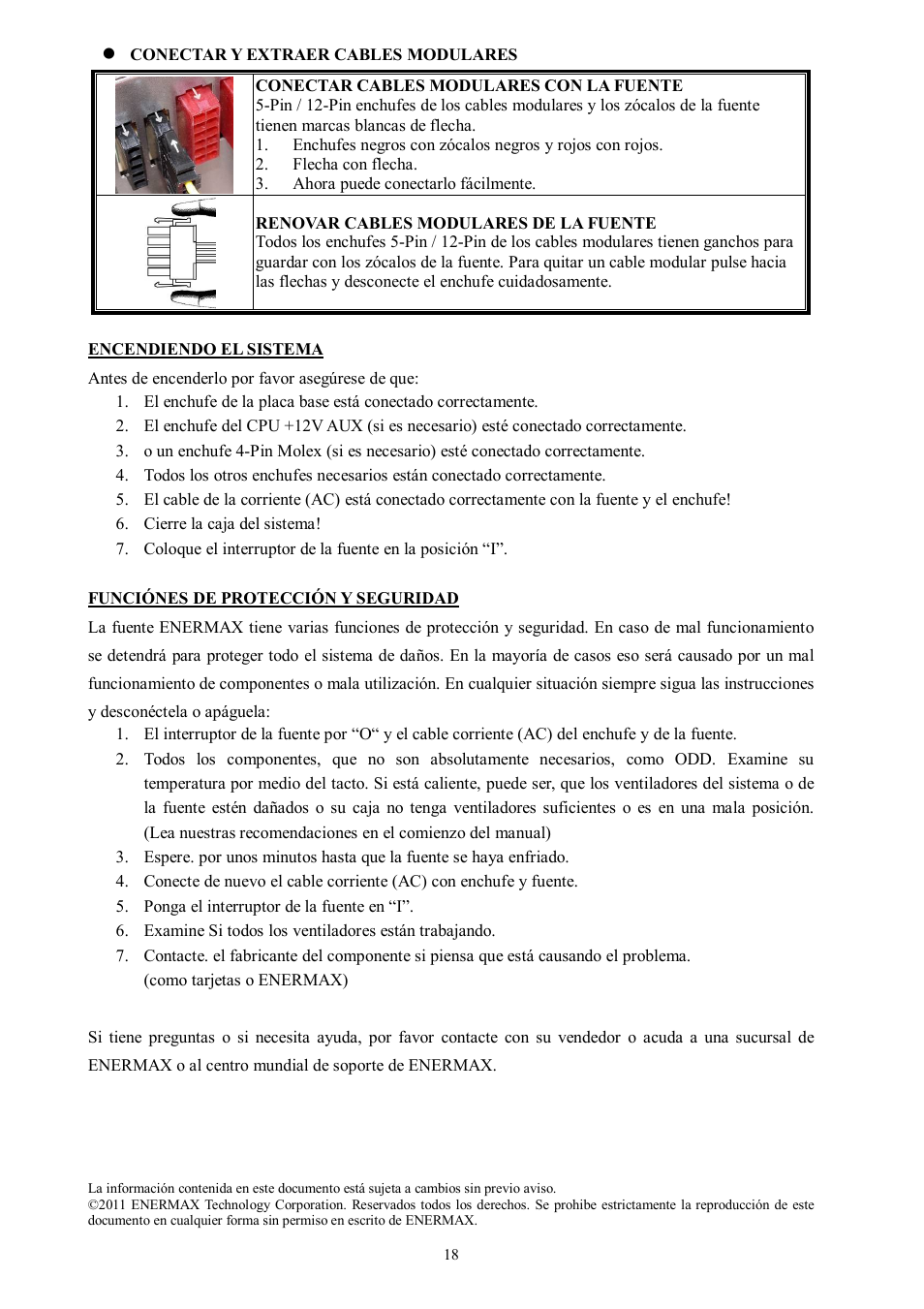 Enermax Platimax EPM850EWT User Manual | Page 20 / 40
