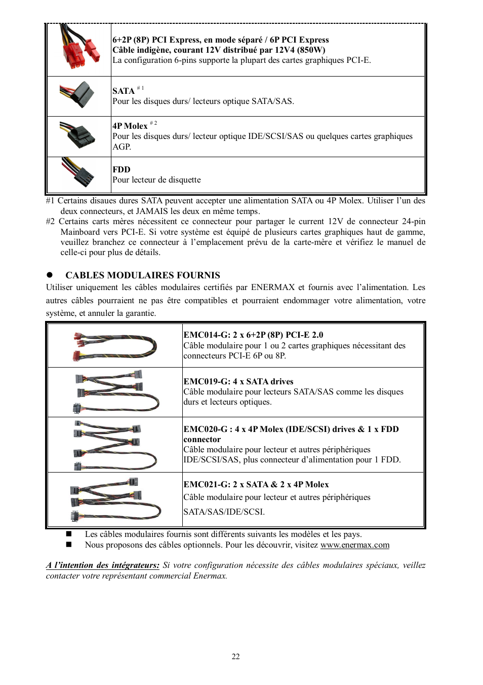 Enermax Platimax EPM850EWT User Manual | Page 24 / 40