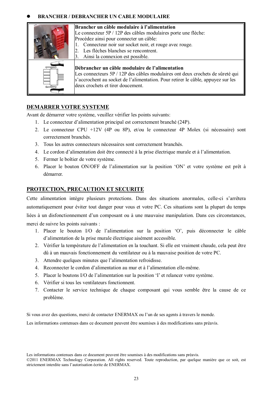 Enermax Platimax EPM850EWT User Manual | Page 25 / 40